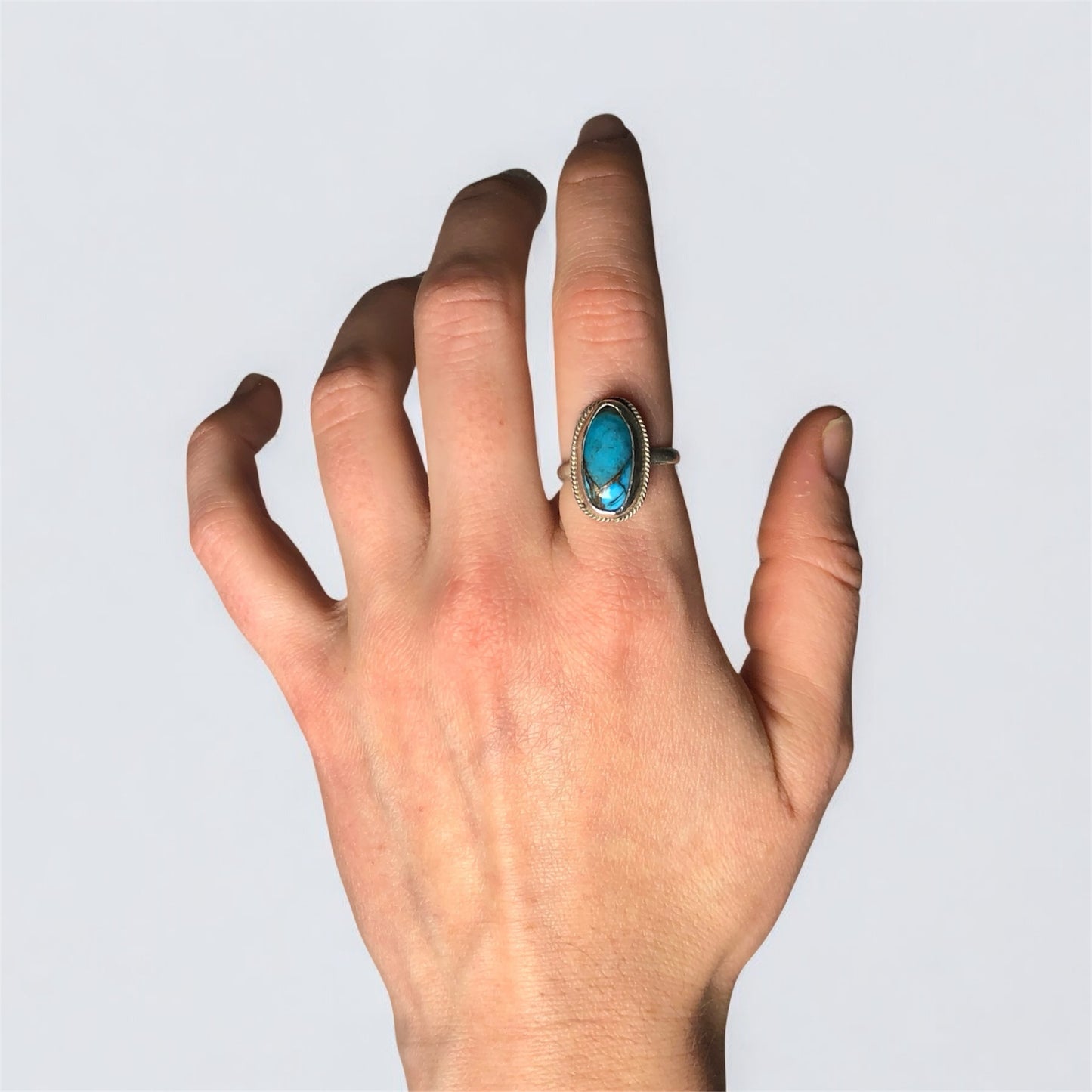 Silver Turquoise Ring