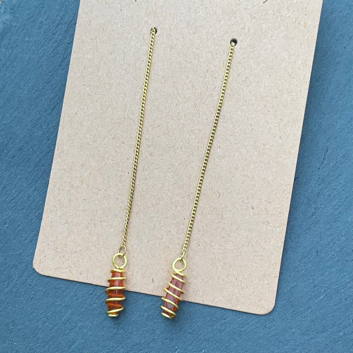 Carnelian Earrings