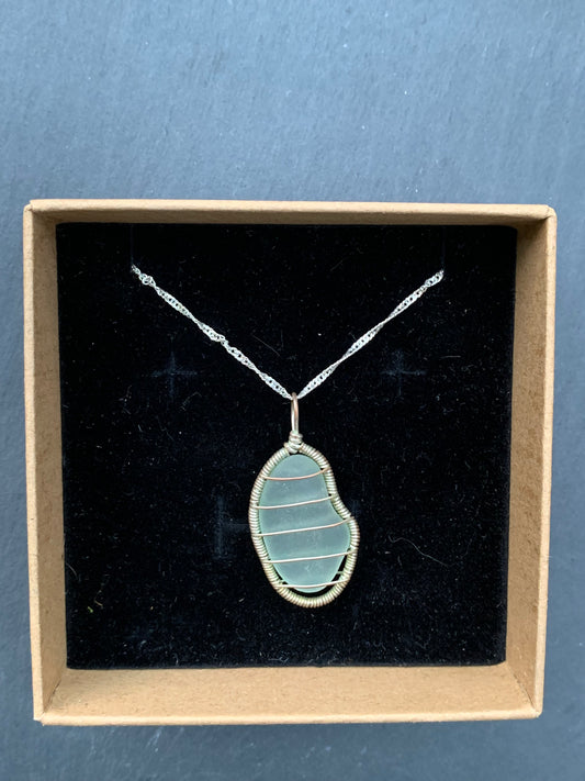 Celtic Sea Glass Necklace