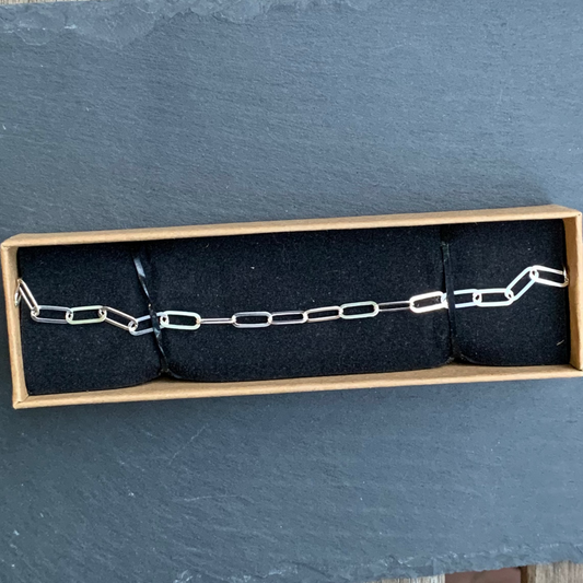 Sterling Silver Chain Bracelet