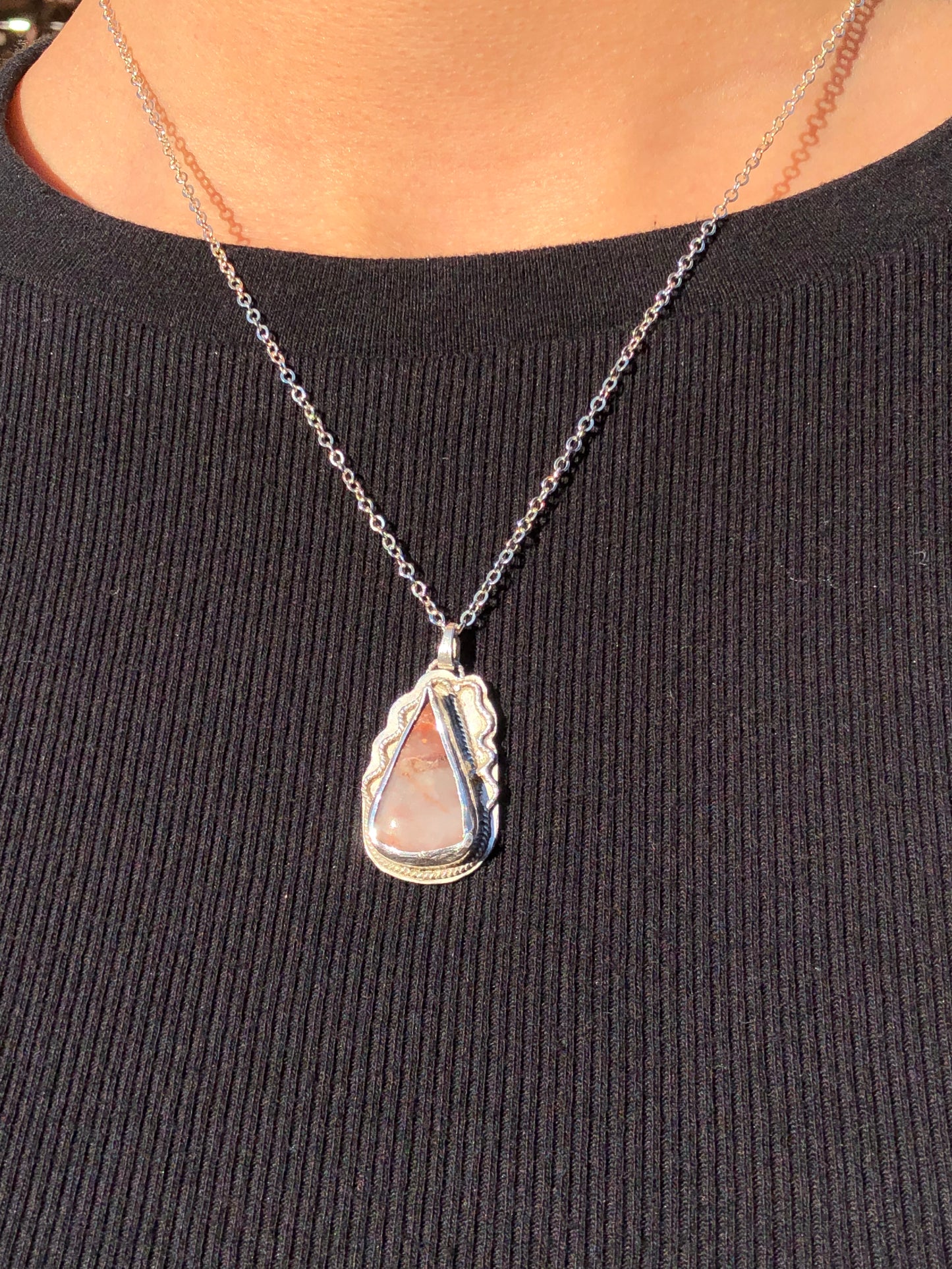 Beach Stone Necklace