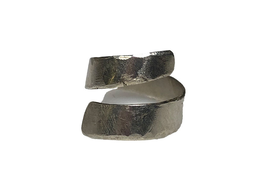 Silver Spiral Ring