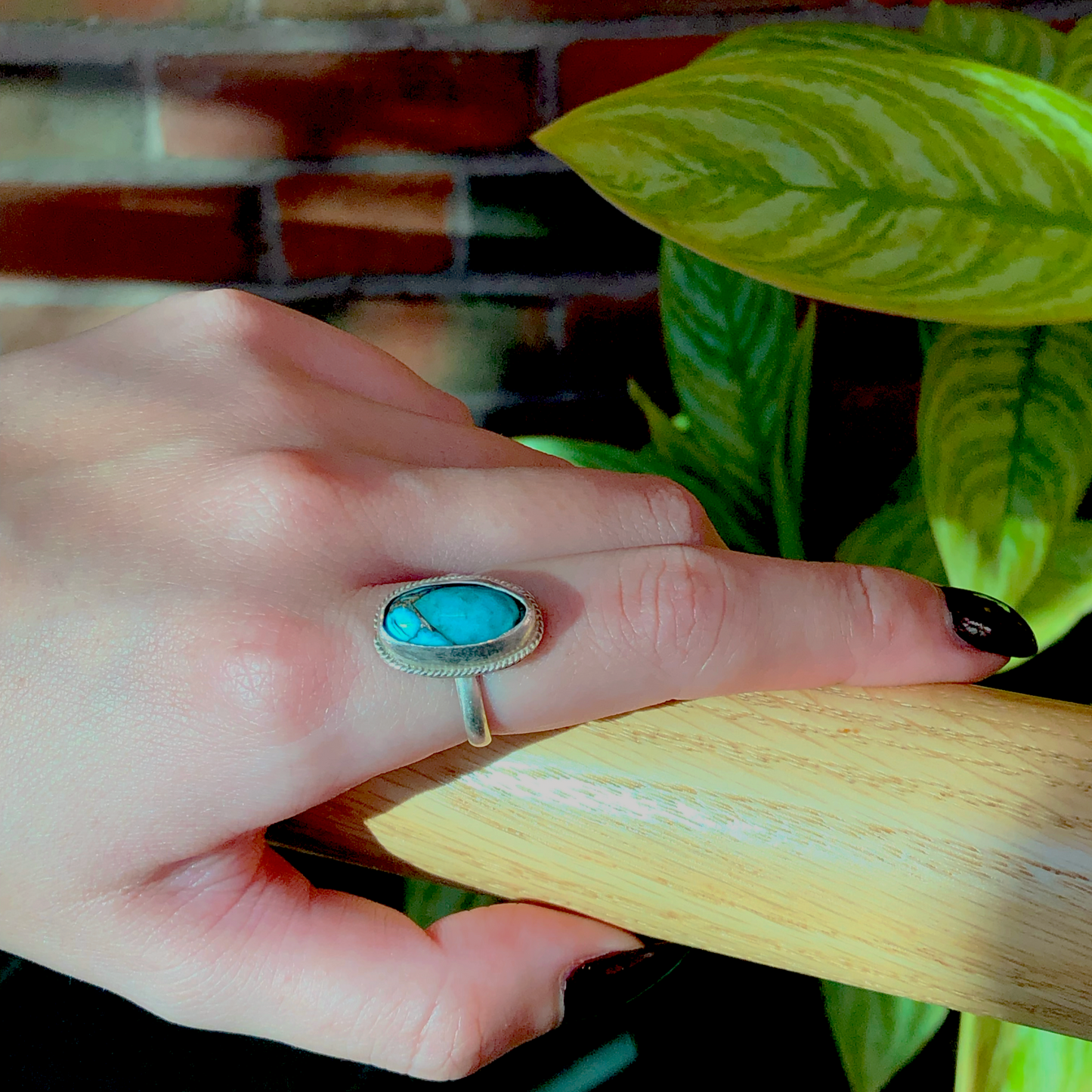 Silver Turquoise Ring